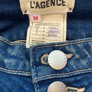L'AGENCE High Rise Skinny Jeans